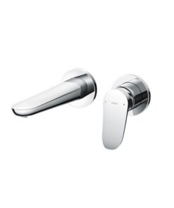 Vòi Lavabo TOTO TLS04308B Gật Gù Nóng Lạnh Gắn Tường LF (2 Lỗ)