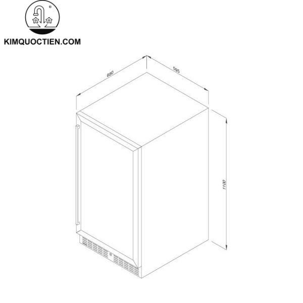 Tủ rượu Malloca MWC-89S