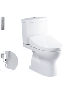 Bồn Cầu Điện Tử TOTO CS320DRW11#W Kèm Nắp Rửa Điện Tử WASHLET Dòng S7 - TCF4911Z (220V)