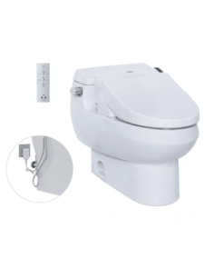 Bồn Cầu Điện Tử TOTO MS688W6#XW Kèm Nắp Rửa Điện Tử WASHLET Dòng C5 - TCF6531Z (220V)