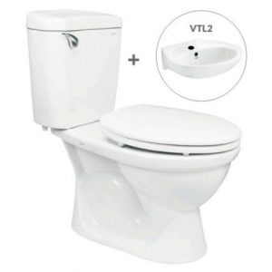 Bồn Cầu Viglacera 2 Khối VI77