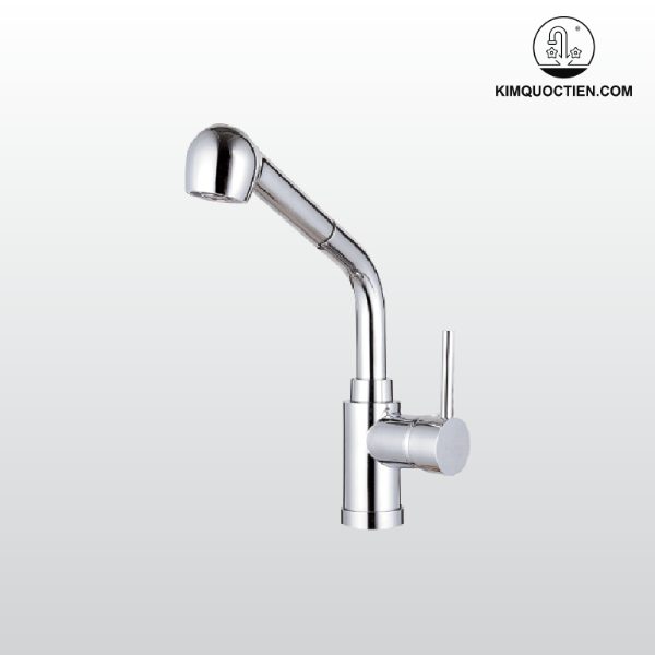 Vòi Chậu Rửa Chén MALLOCA K119N9 Nóng Lạnh Dây Rút
