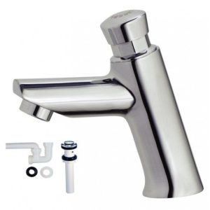 Vòi Lavabo CAESAR B054CU Lạnh Ấn Bán Tự Động