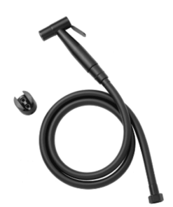 Vòi Xịt COTTO CT9902#BL(HM) Màu Đen Inox Dây Nhựa