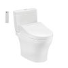 Bồn Cầu Điện Tử TOTO CS769CDRW15#XW Kèm Nắp Rửa Điện Tử WASHLET (Loại Giấu Dây) Dòng C5 - TCF24460AAA (220V)