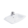 Chậu Rửa Lavabo COTTO C0110 Victor Dương Vành