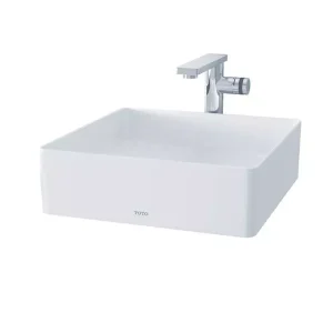 Chậu Rửa Mặt TOTO LW574JW/F#W Đặt Bàn