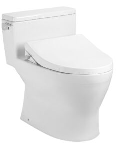 Bồn Cầu TOTO MS188VKE4#XW/T53P100VR 1 Khối Nắp Rửa Cơ TCW1211A