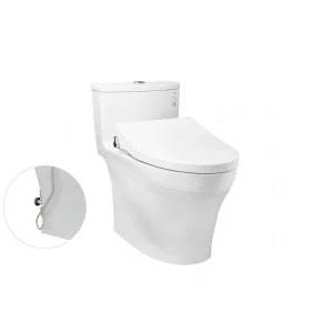 Bồn Cầu TOTO MS885DE4#XW 1 Khối Nắp Rửa Cơ TCW1211A