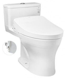 Bồn Cầu Điện Tử TOTO MS855DW11#XW Kèm Nắp Rửa Điện Tử WASHLET Dòng S7 - TCF4911Z (220V)