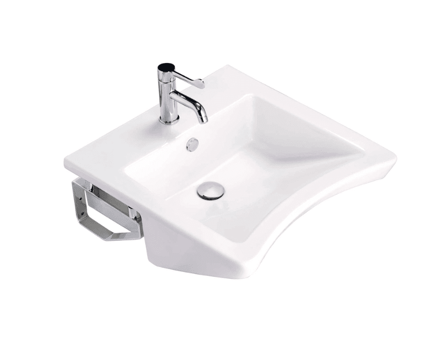 Chậu Rửa Lavabo COTTO SC00537 Treo Tường Kháng Khuẩn