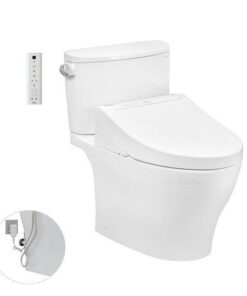 Bồn Cầu Điện Tử TOTO CS767RW14#XW Kèm Nắp Rửa Điện Tử WASHLET Dòng C5 - TCF24410AAA (220V)