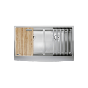 Chậu Rửa Chén KONOX KN8751DA Curve 2 Hộc