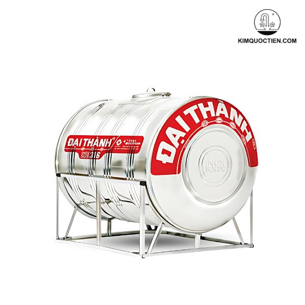Bồn Inox ĐT BNDTI1000NN ngang 316 được làm từ chất liệu inox không gỉ, cho độ bền cao và đảm bảo an toàn khi sử dụng