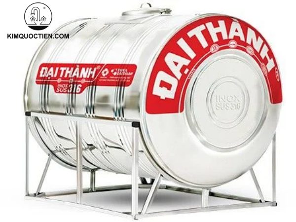 Bồn Inox ĐT BNDTI500NN Ngang 316 với công nghệ hàn lăn tự động giúp sản phẩm bền bỉ