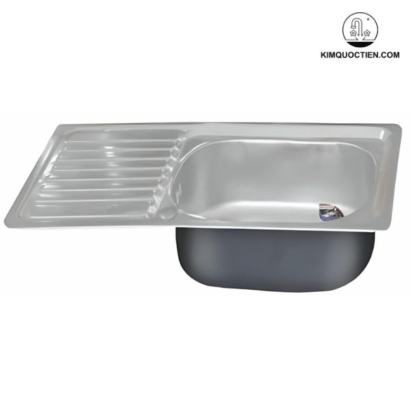 Chậu rửa chén Đại Thành DX11150 với thiết kế một hộc một cánh tiện dụng, chất liệu inox 201 bền bỉ, kích thước vừa phải và bộ xả đi kèm, là lựa chọn phù hợp cho nhiều không gian bếp, đồng thời sản phẩm đang có chương trình khuyến mãi hấp dẫn.