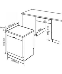 bản vẽ máy rửa chén bát BOSCH