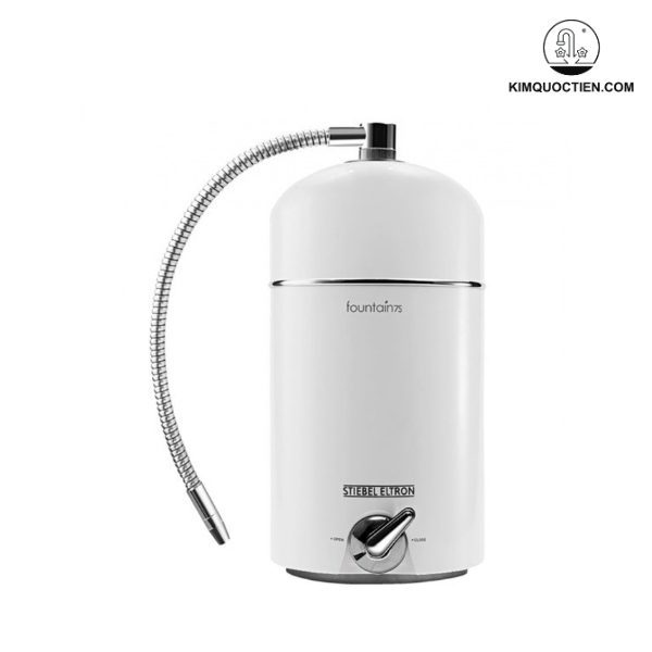 Máy lọc nước Stiebel Eltron Fountain 7S với hệ thống siêu lọc 7 trong 1, loại bỏ 100% vi khuẩn, hoạt động không cần điện và vòi nước mềm dẻo 360°, mang đến nguồn nước tinh khiết, an toàn và tiện lợi.