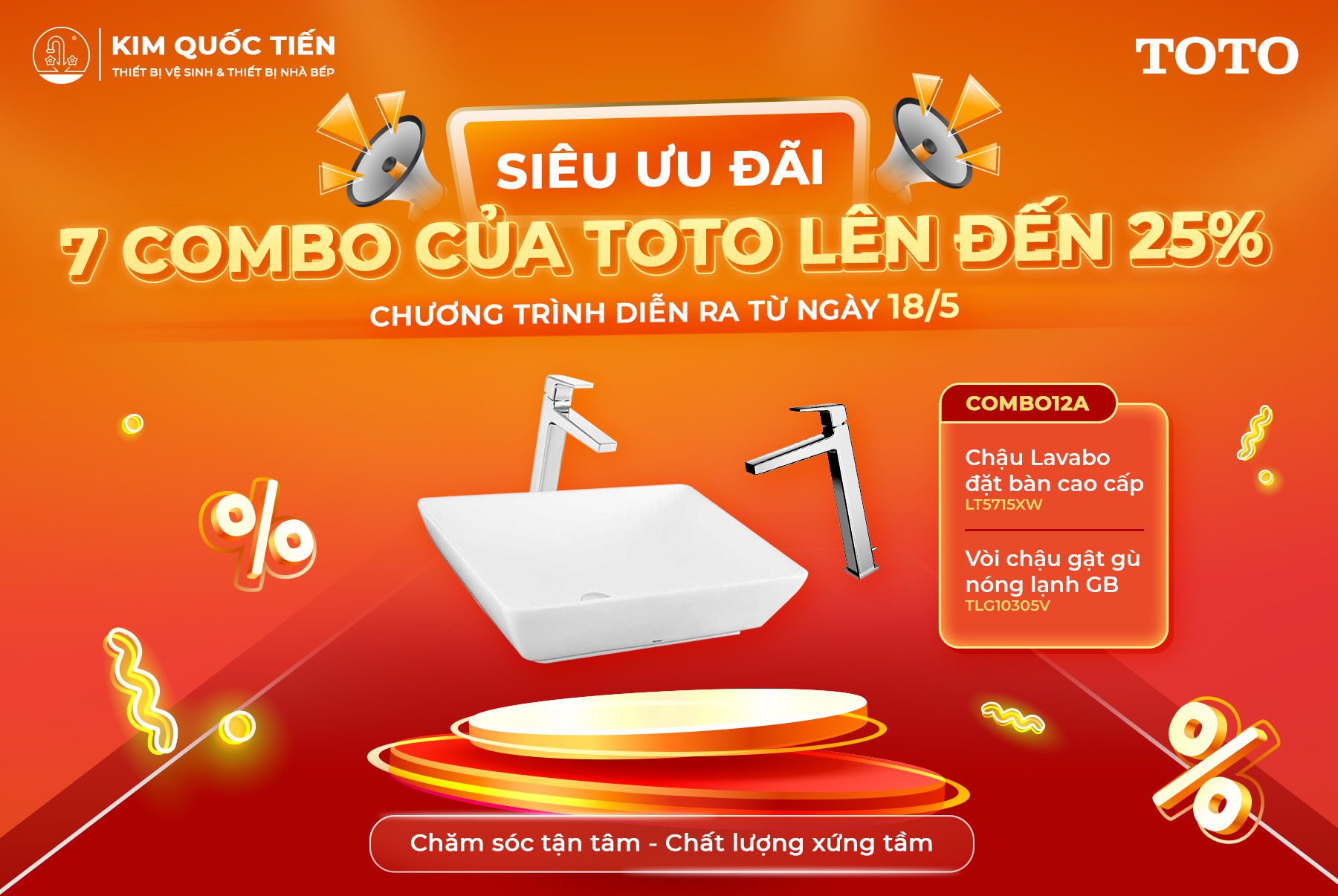 Combo Khuyến Mãi TOTO