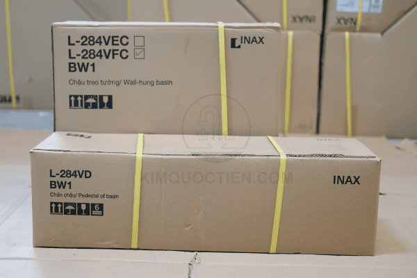 Chậu Rửa Lavabo INAX L284V Trong Hộp Được Giao Đến Nhà Khách Hàng