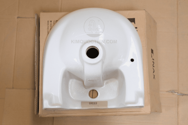 Mặt Dưới Của Sản Phẩm Lavabo INAX L-282V