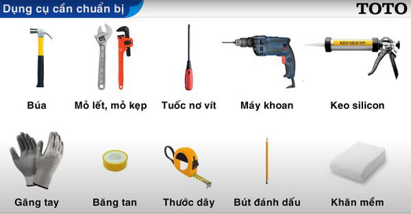 Cách lắp đặt bồn cầu toto