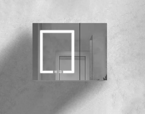 Tủ Gương MOWOEN MW6636-80M Có Đèn Led Công Nghệ Sấy Gương 800mm