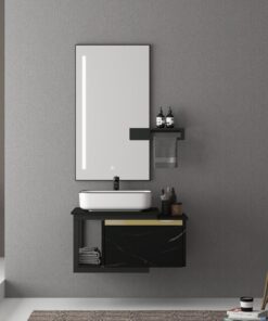 Bộ Tủ Chậu Phòng Tắm MOWOEN MW6801S-80B 800mm