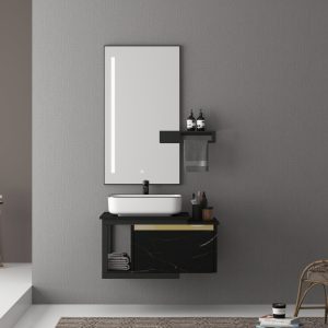 Bộ Tủ Chậu Phòng Tắm MOWOEN MW6801S-80B 800mm