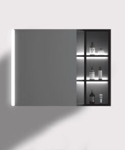 Tủ Gương MOWOEN MW6635B-100M Có Đèn Led 1000mm