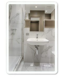 Gương Led GLS M35R66 Chữ Nhật Dòng M 80x60cm