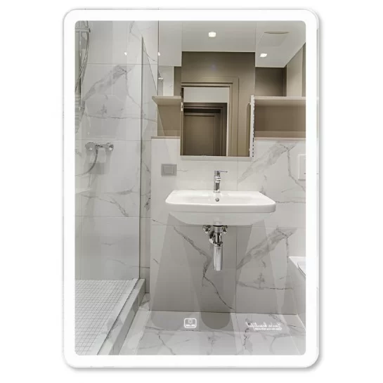 Gương Led GLS M35R66 Chữ Nhật Dòng M 80x60cm