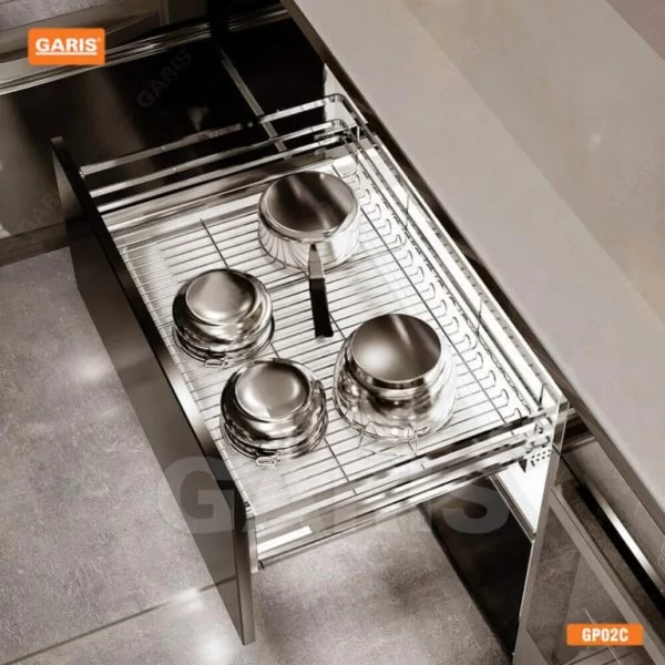 Giá Xoong Nồi Nan Vuông GARIS GP02.80C