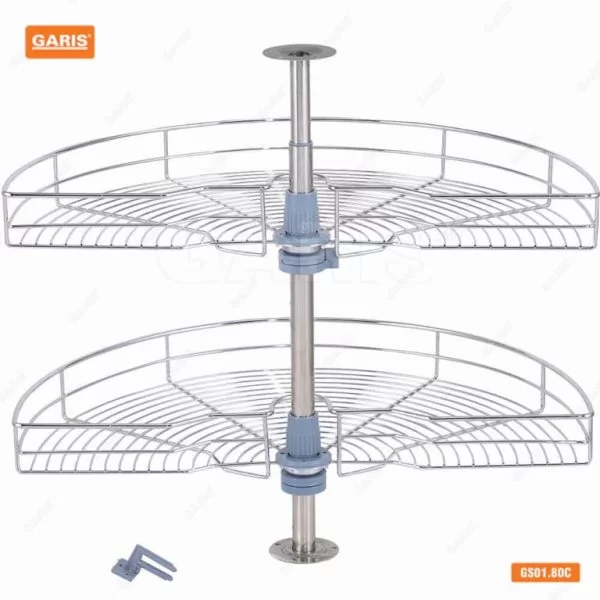 Kệ Mâm Xoay Góc Mở 1/2 GARIS GS01.80C