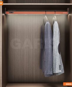 Bộ Giá Treo Quần Áo Cố Định GARIS GW30.90L Có Đèn Leb