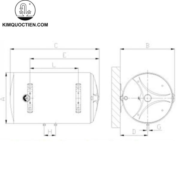 Máy nước nóng Ferroli QQ EVO 20L TE 