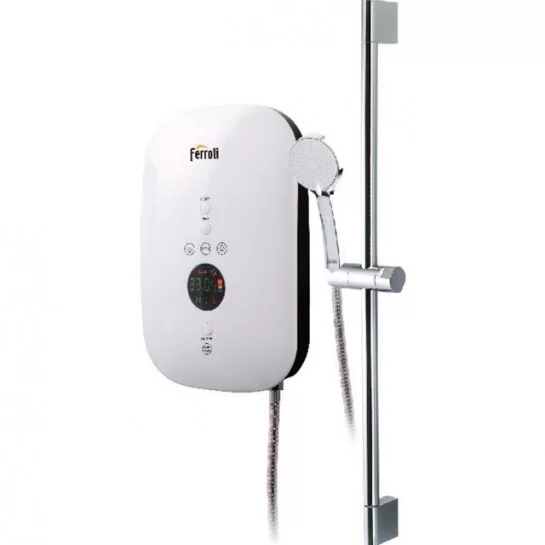 Máy Nước Nóng Trực Tiếp FERROLI DIVO SDP 4500W Hiển Thị Nhiệt Độ Có Bơm