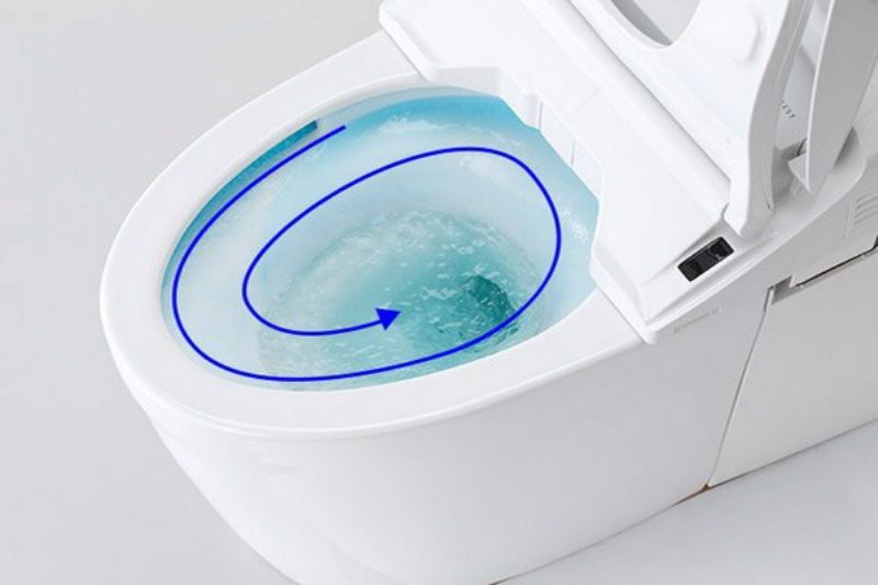 các kiểu xả bồn cầu