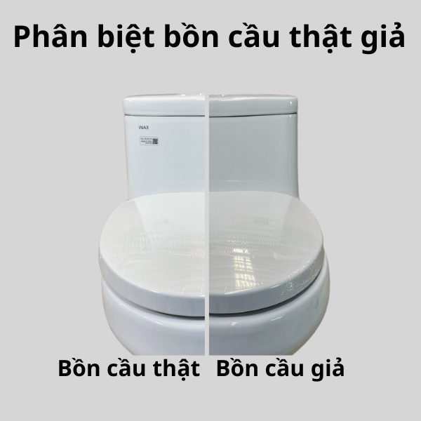 bồn cầu inax thật