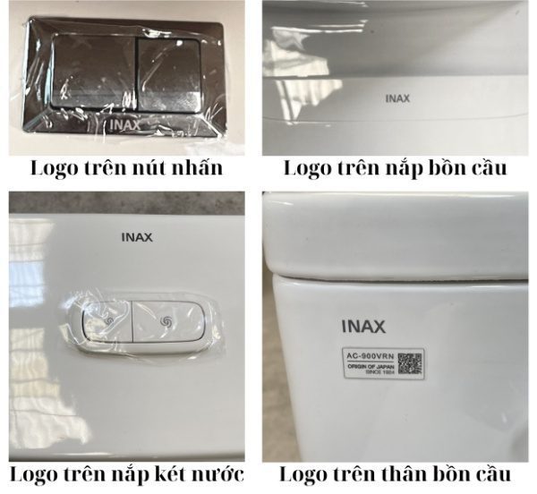 bồn cầu inax thật