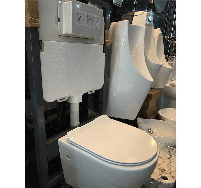 có nên dùng bồn cầu âm tường