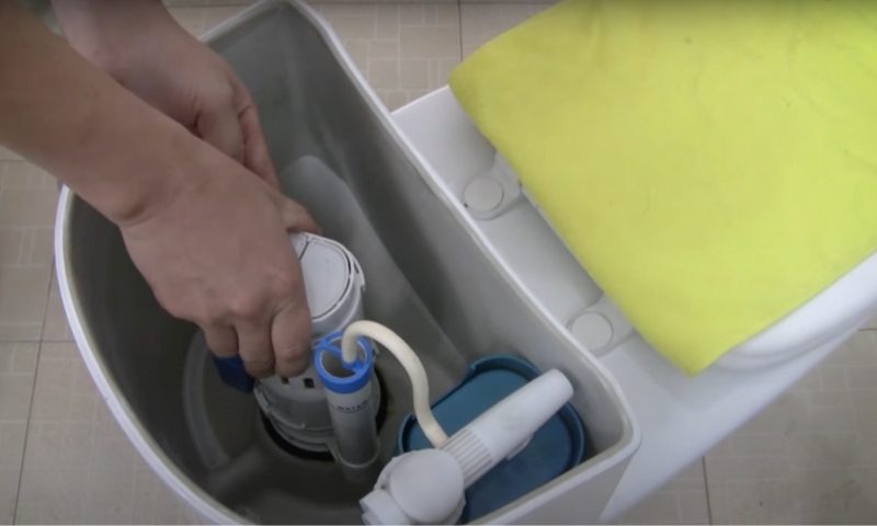 hệ thống xả nước bồn cầu