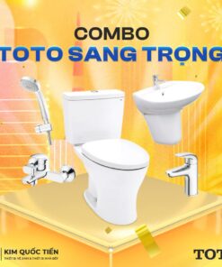 Combo Thiết Bị Vệ Sinh TOTO Sang Trọng Kim Quốc Tiến