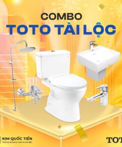 Combo Thiết Bị Vệ Sinh TOTO Tài Lộc Kim Quốc Tiến
