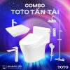 Combo Thiết Bị Vệ Sinh TOTO Tấn Tài Kim Quốc Tiến