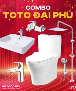 Combo Thiết Bị Vệ Sinh TOTO Đại Phú Kim Quốc Tiến