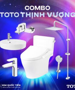 Combo Thiết Bị Vệ Sinh TOTO Thịnh Vượng Kim Quốc Tiến