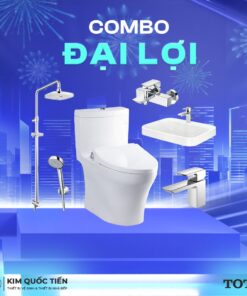 Combo Thiết Bị Vệ Sinh TOTO Đại Lợi Kim Quốc Tiến
