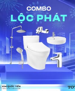 Combo Thiết Bị Vệ Sinh TOTO Lộc Phát Kim Quốc Tiến