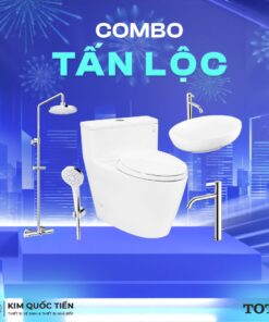 Combo Thiết Bị Vệ Sinh TOTO Tấn Lộc Kim Quốc Tiến
